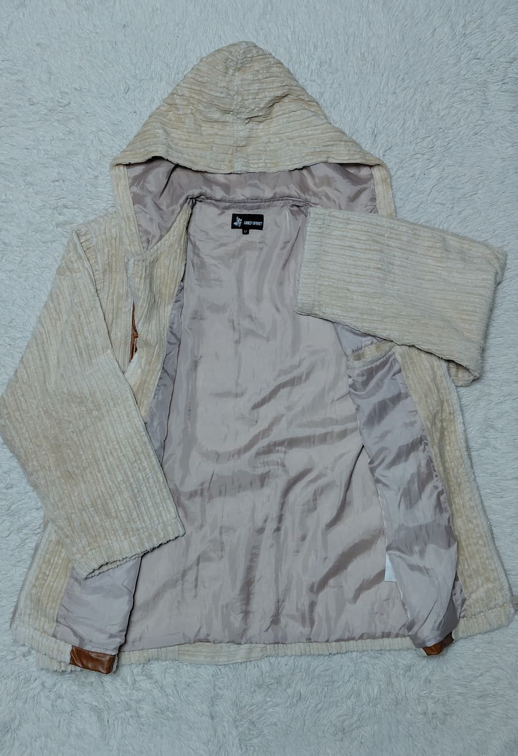 Wolf Spirit 코듀로이 후드 자켓 M~L 상품이미지5