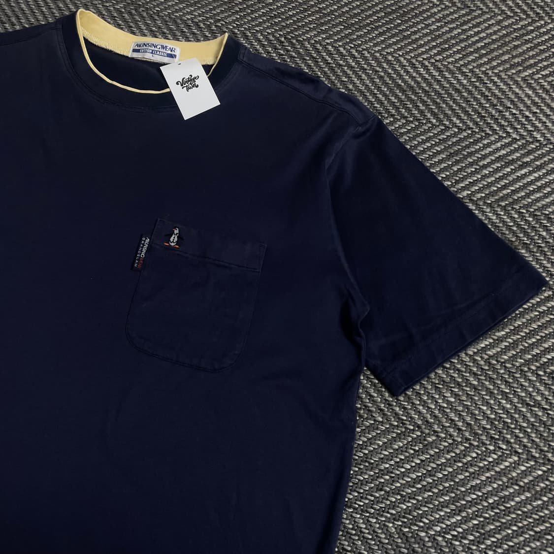 먼싱웨어 클래식 포켓 반팔 티셔츠o 3704 상품이미지3