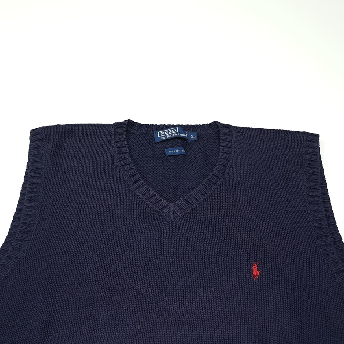 CL187 XL 폴로랄프로렌 코튼 니트 베스트 상품이미지2