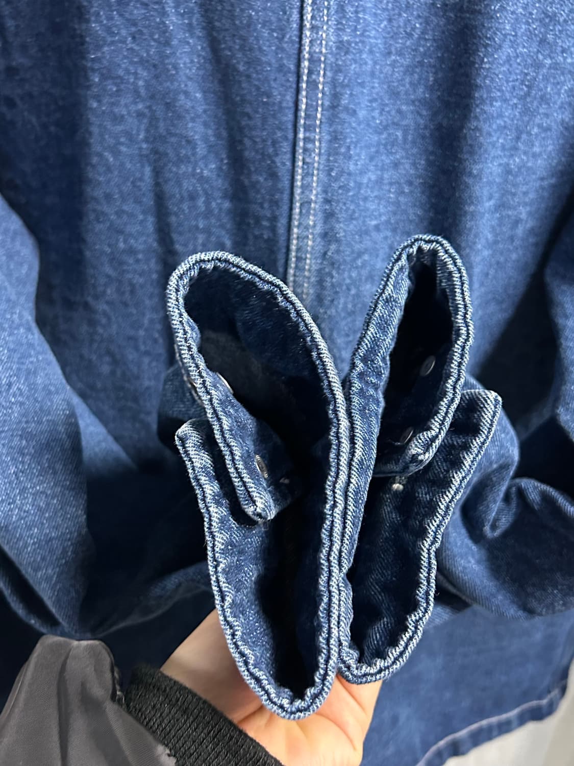 오베이 도베르만패치 데님자켓 상품이미지6