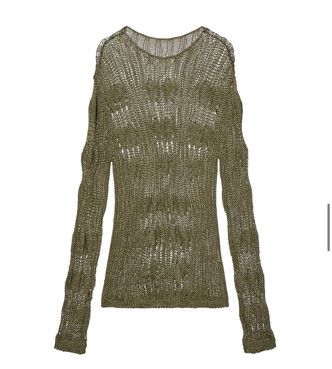 Open yy 메탈릭 니트 카키 3size 상품이미지3