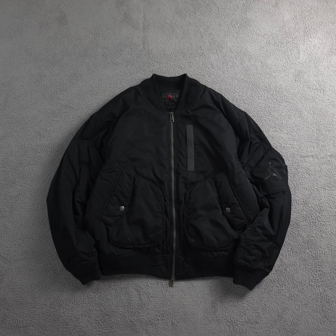 조던 리플렉티브 빅로고 ma-1 유틸리티 항공 자켓 (XL)  상품이미지1