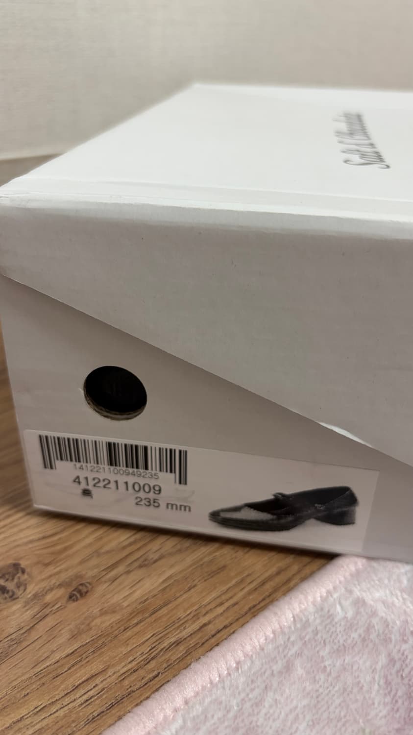 솔트앤초콜릿 라운드 토 메리제인 블록 힐 펌프스 7cm 상품이미지5