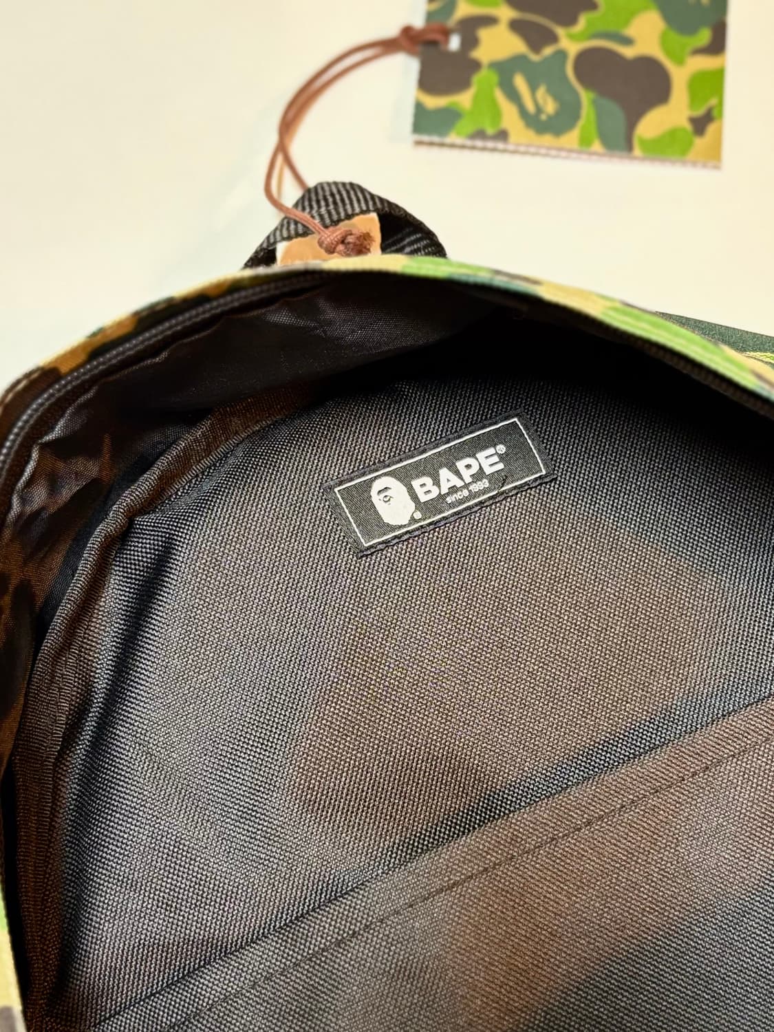 BAPE HAPPY NEW YEAR BAG 베이프 백팩 밀리터리 상품이미지6