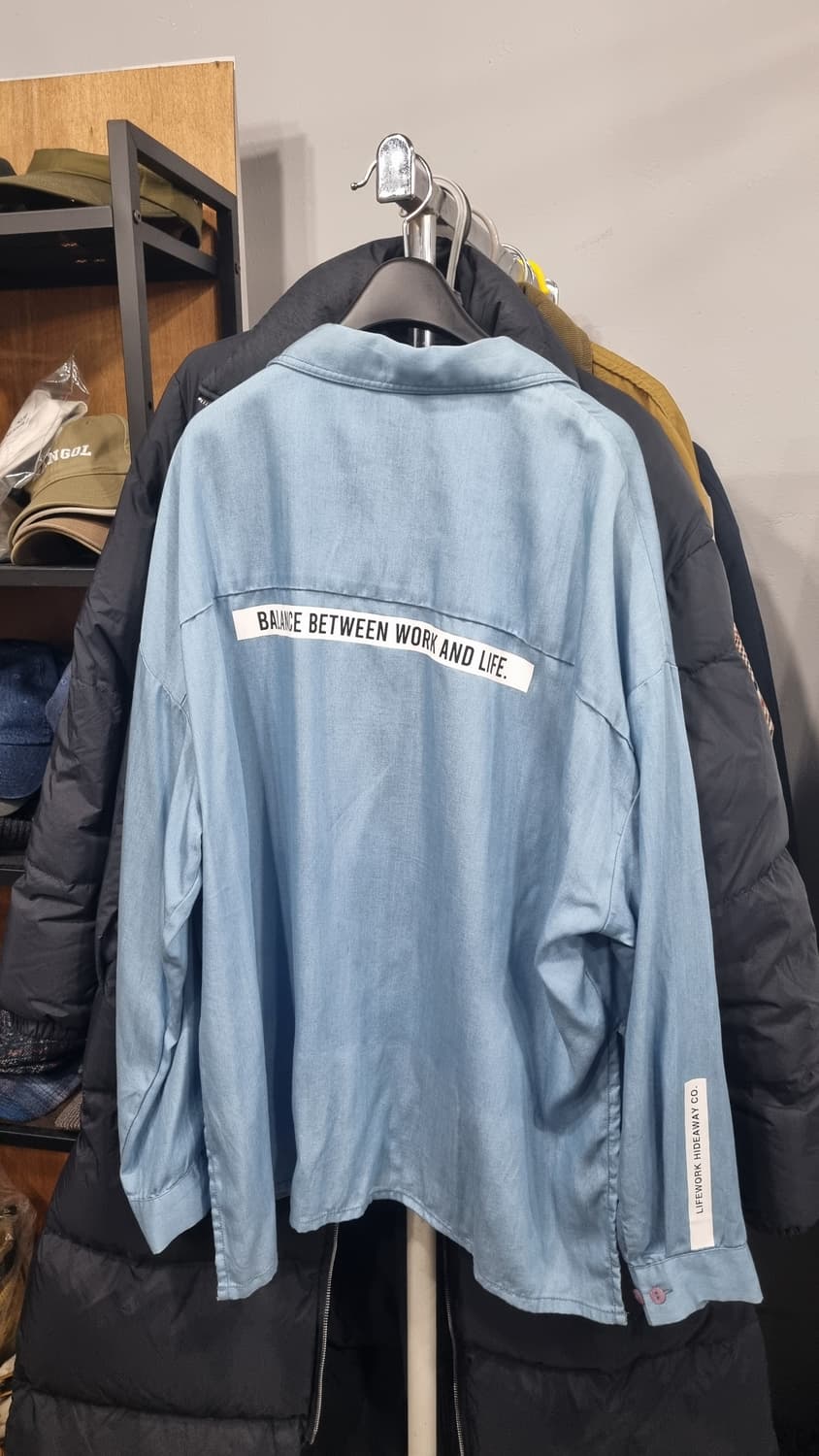 (라이프워크) 레이디 라독 데님셔츠 프리 상태매우좋음 상품이미지3