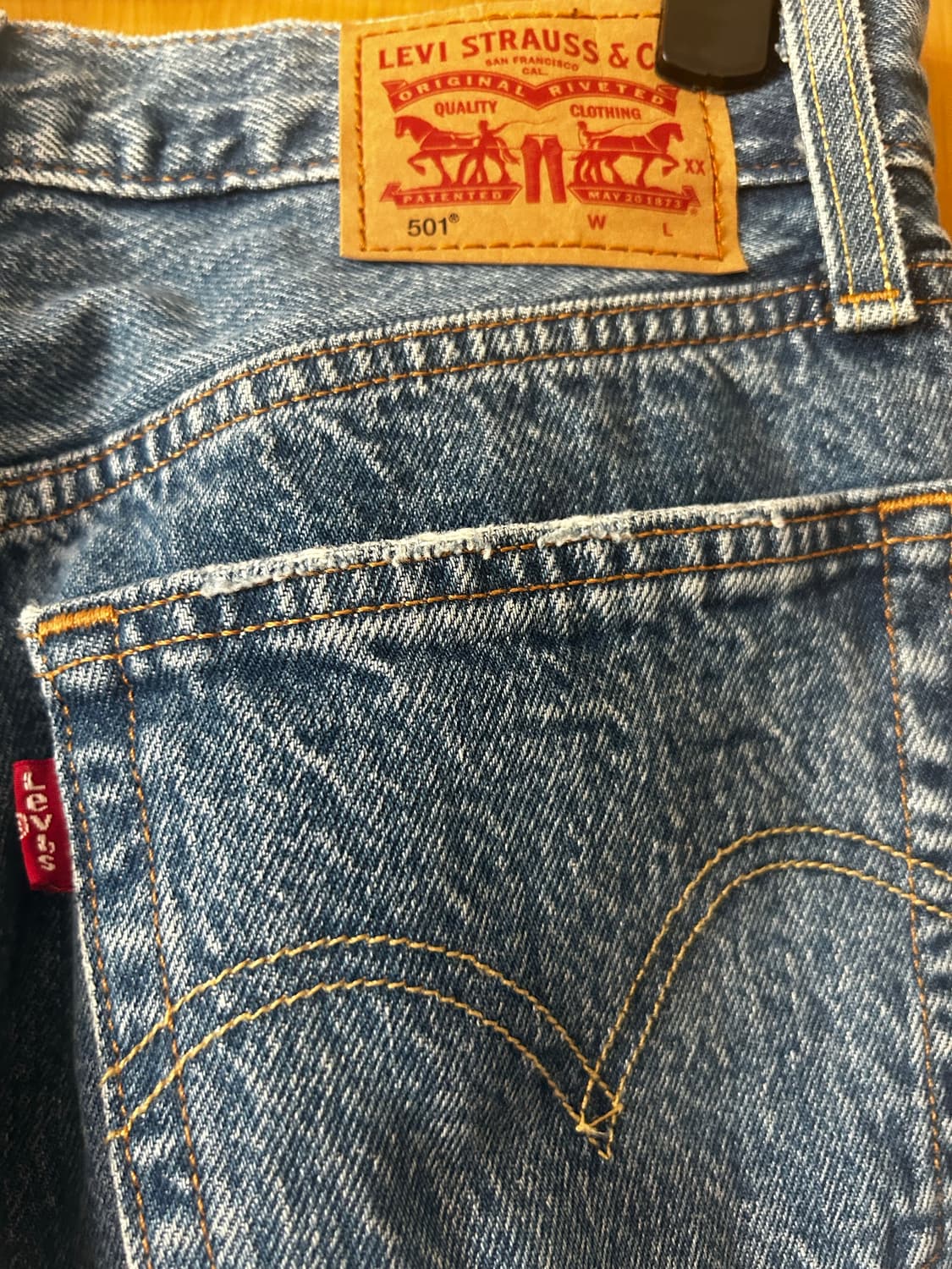 리바이스 501 오리지널 / 랙앤본 데님 청바지 가니 토템 마시모두 상품이미지5