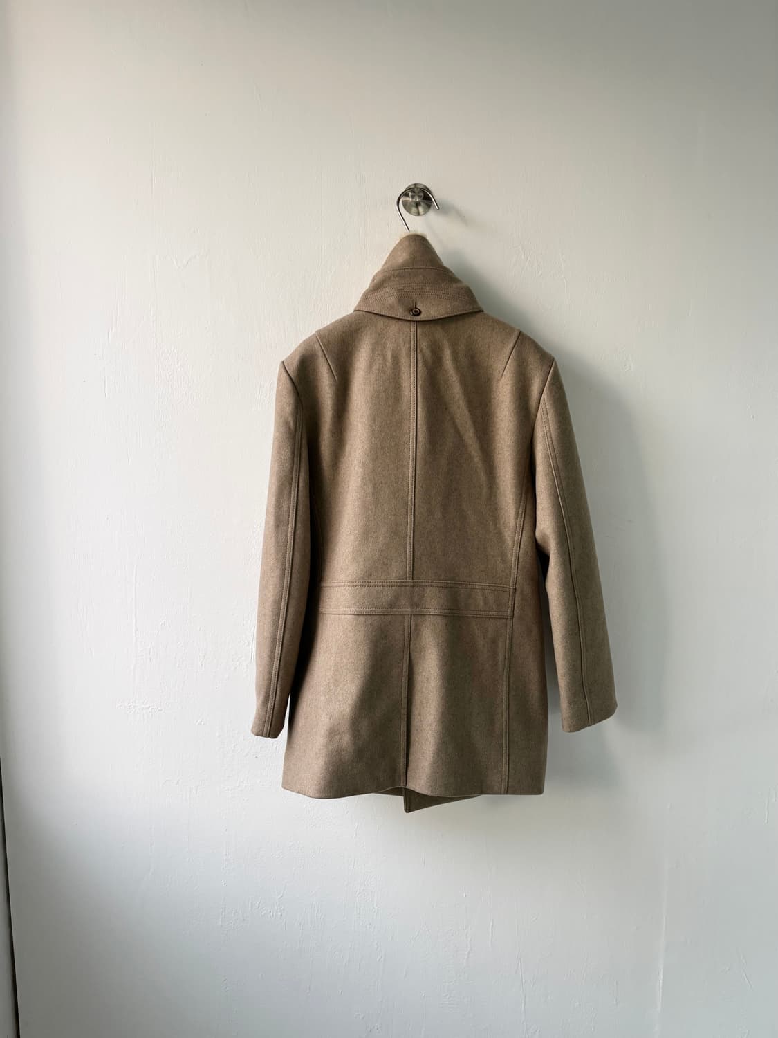 솔리드옴므 by 우영미 하이넥 더블 피코트  상품이미지9