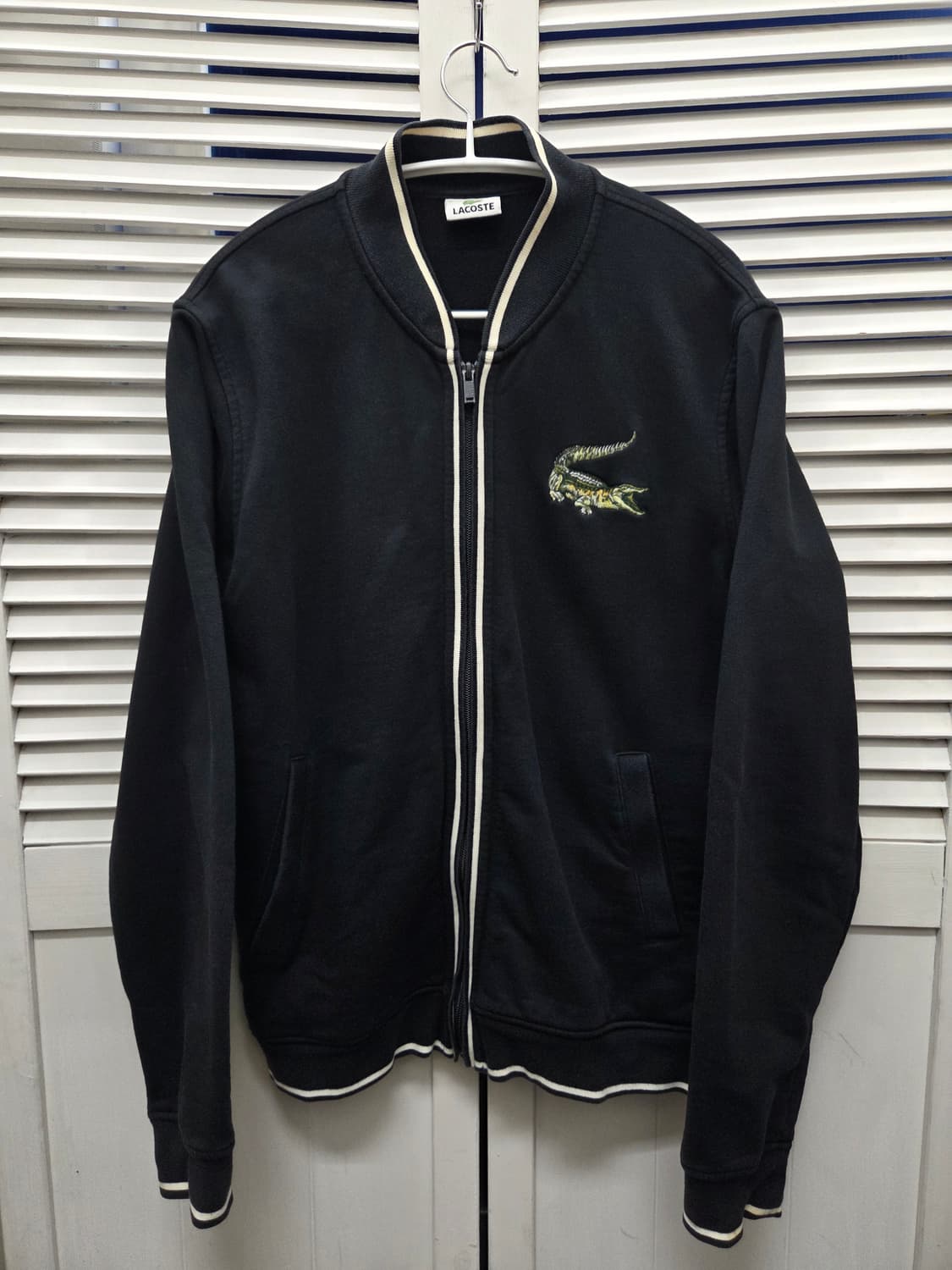 라코스테 빅로고 블루종 자켓 상품이미지1