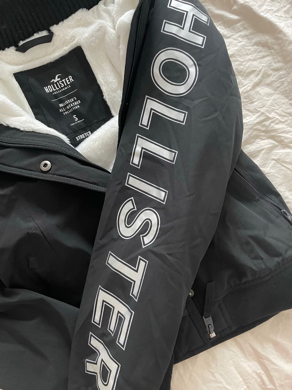 홀리스터 퍼바람막이 새상품 상품이미지3