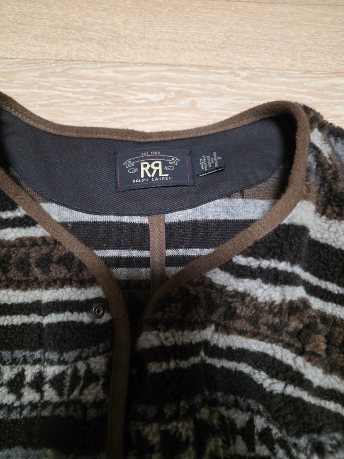 더블알엘 후르스 플리스 베스트 XL 상품이미지2