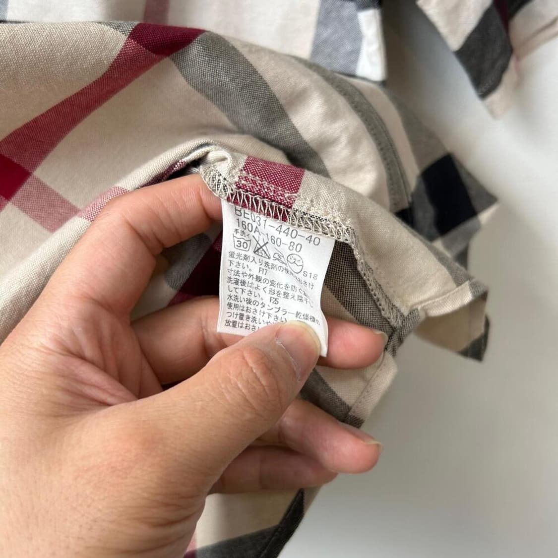 9167 - 버버리 노바체크 반팔 집업 셔츠 상품이미지6