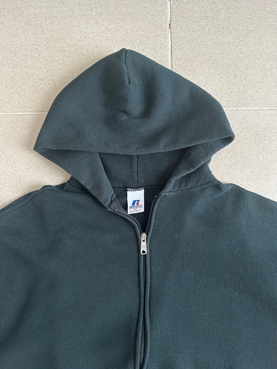 00s 빈티지 러셀 후드집업 XL 상품이미지3