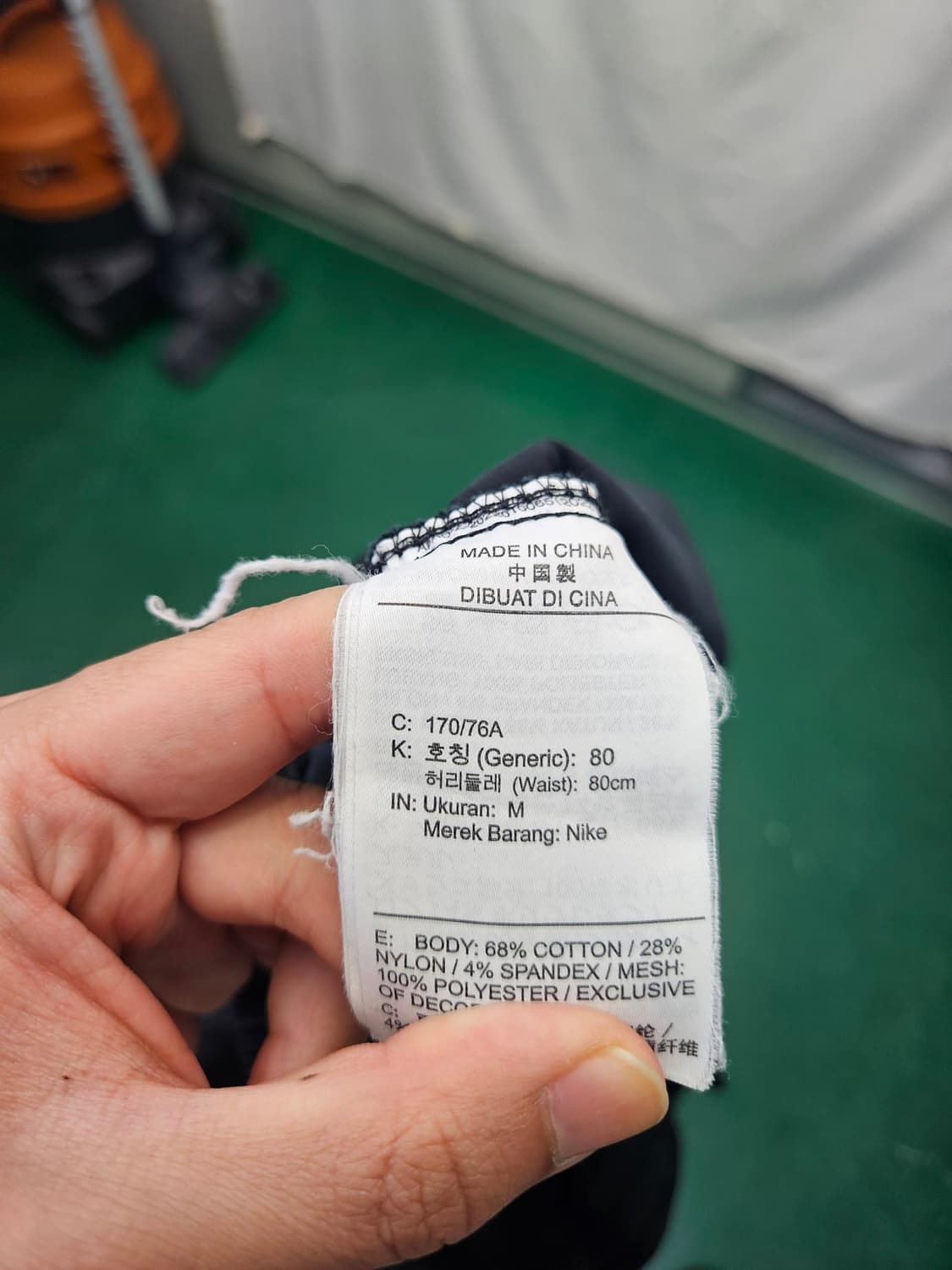 나이키 블랙 카고 반바지 상품이미지5