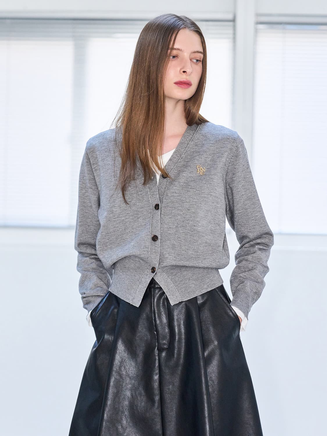 제네럴아이디어 에센셜 가디건 / 여성 가디건/ 여자 가디건 상품이미지1