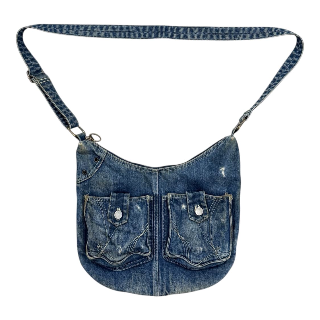 GAP 빈티지 모리걸 청 데님 포켓 크로스백 Y2K 가방 상품이미지1