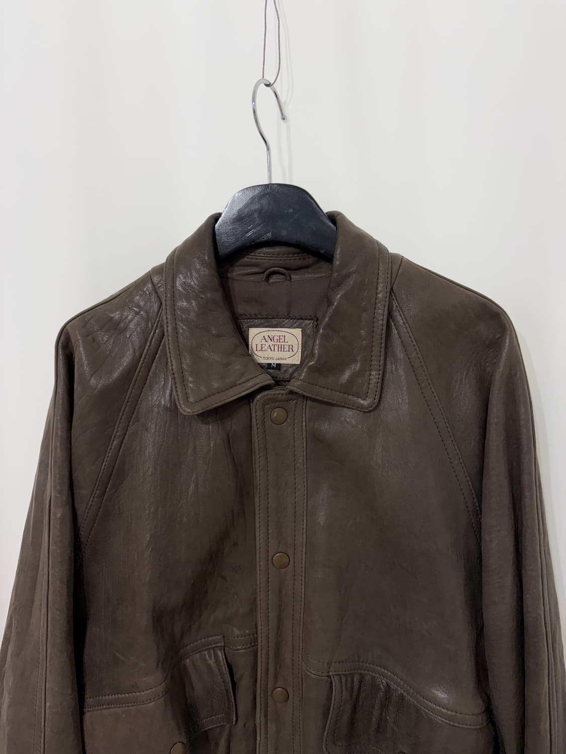 vintage leather jacket 상품이미지3