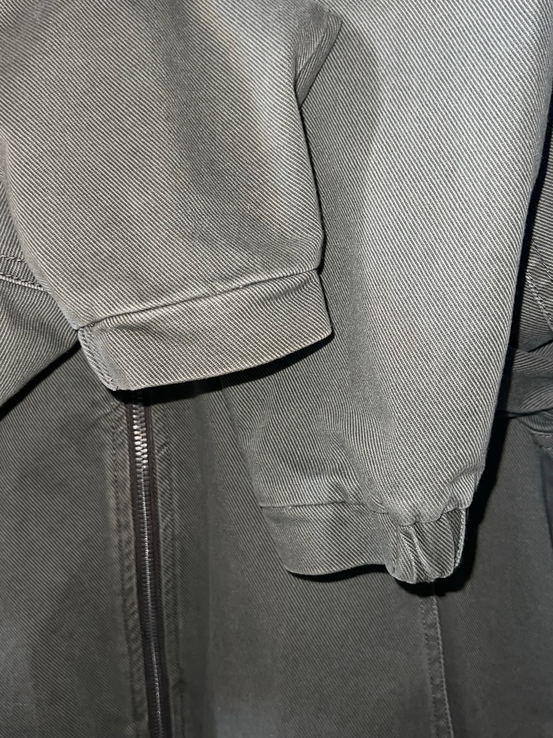 코이세이오 라운드 카라 스티치 자켓 코코아 브라운 2사이즈 상품이미지5