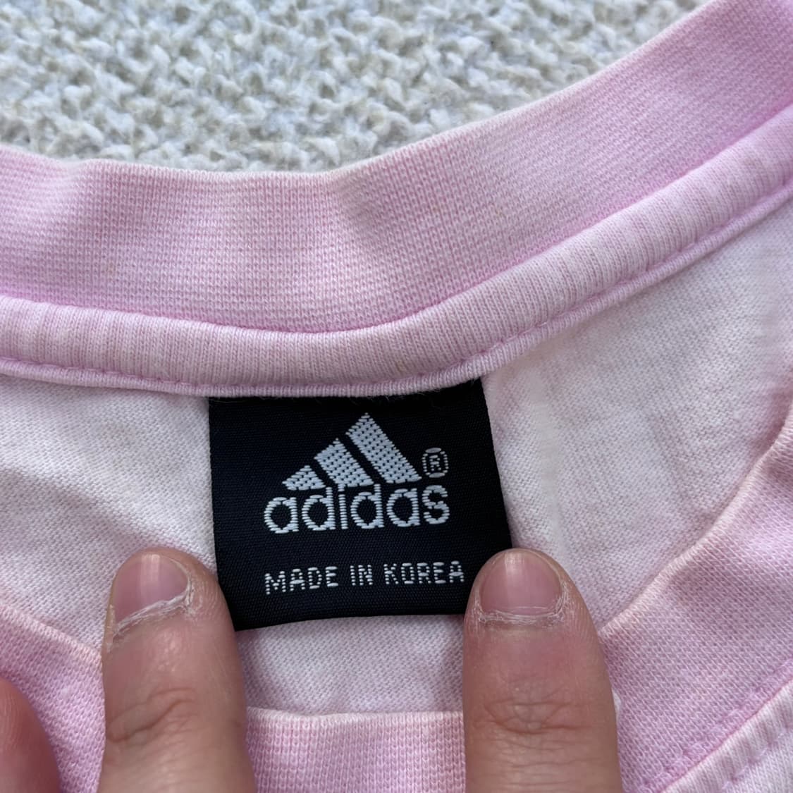 실측확인 아디다스 불꽃 반팔 티셔츠 0413E 상품이미지3