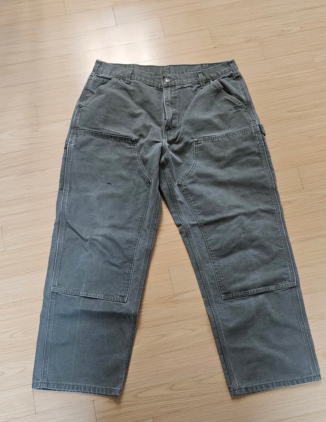 칼하트 더블니 모스그린 36(실측 참조) 상품이미지1