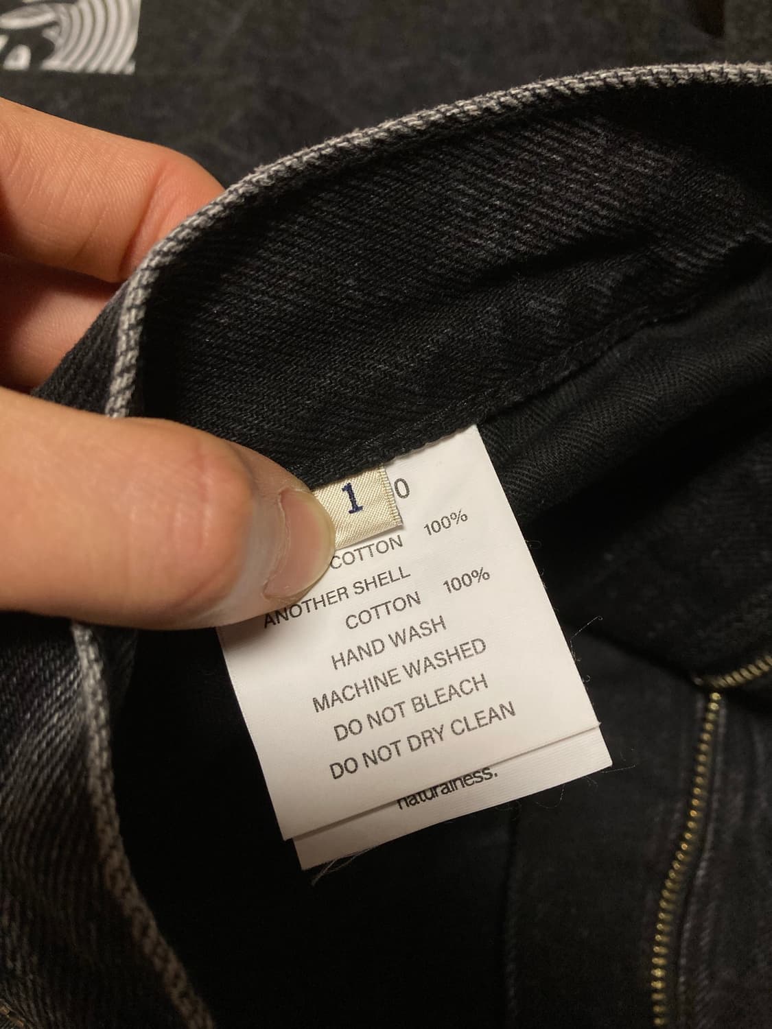 더뤡코즈 CUTTED ZIP SHORTS 1사이즈 상품이미지4