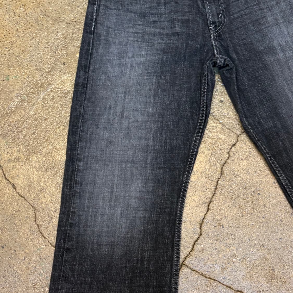 00s 미국 빈티지 리바이스 527 부츠컷 블랙진 청바지 상품이미지4