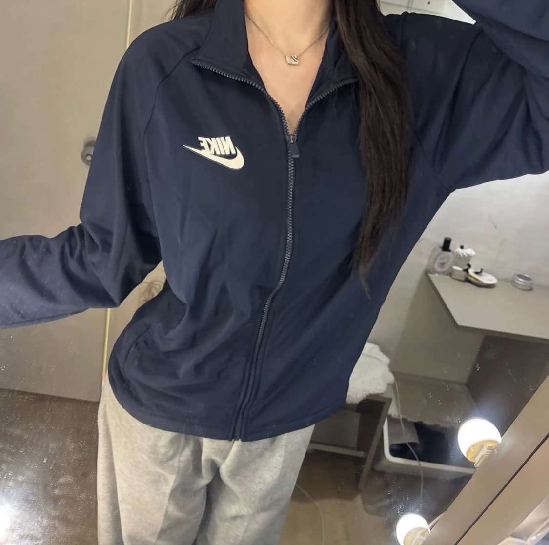 나이키 로고 네이비 져지 🤍 상품이미지1