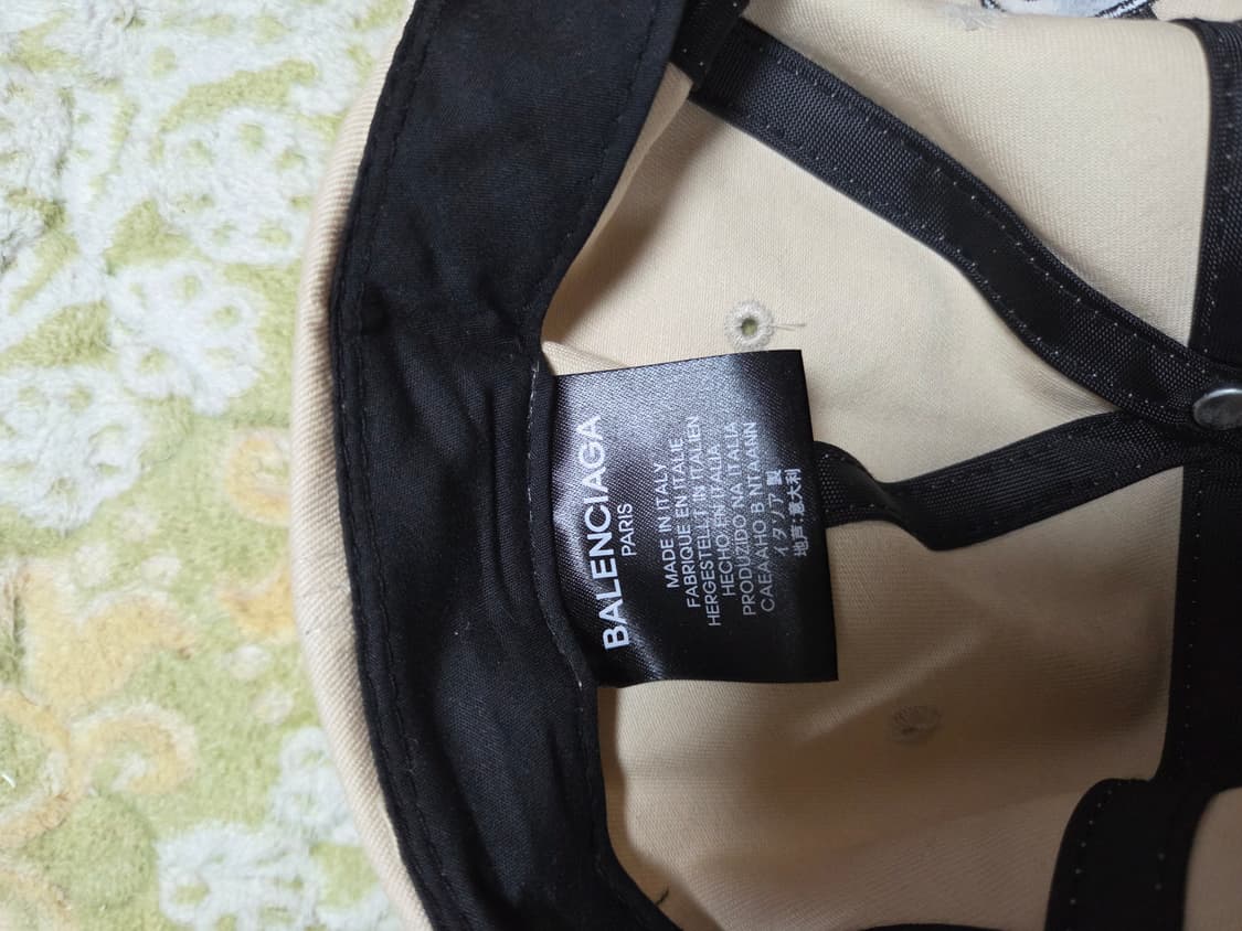 발렌시아가 BB 모드 볼캡 사이즈 조절가능 상품이미지4