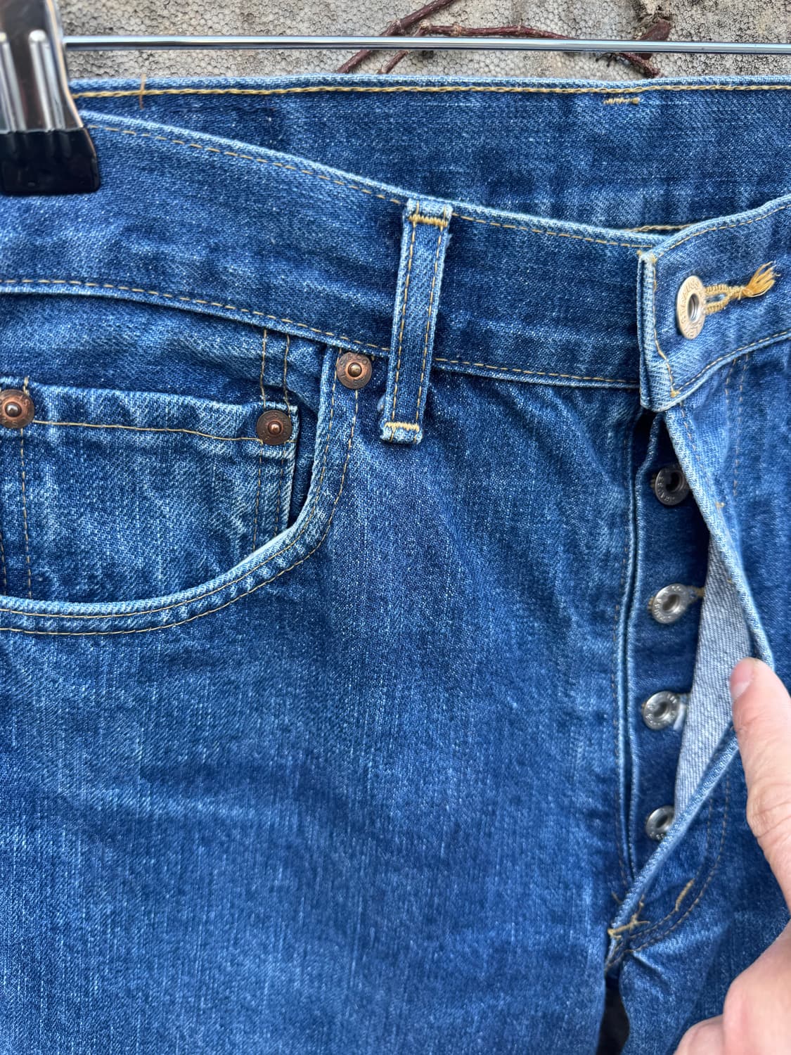 90s 리바이스 제팬 lvc 빈티지 503bxx 셀비지 빅e 데님 팬츠 상품이미지5