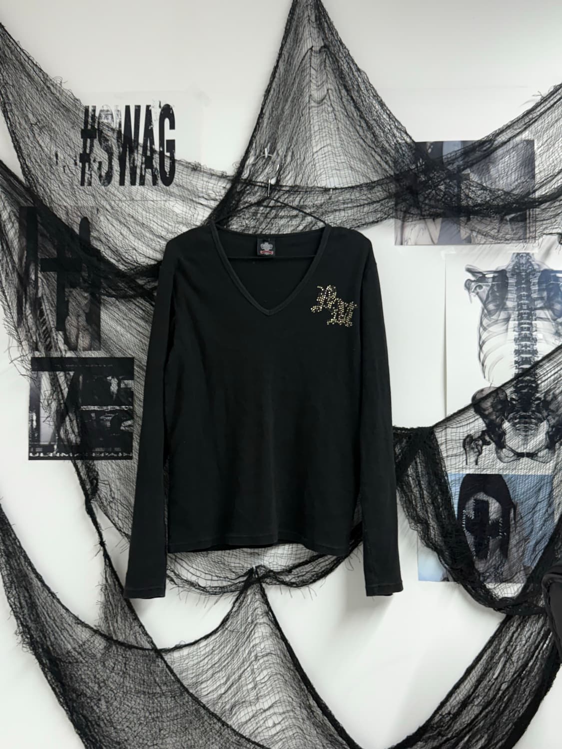 00s beads detailed longsleeve 상품이미지2