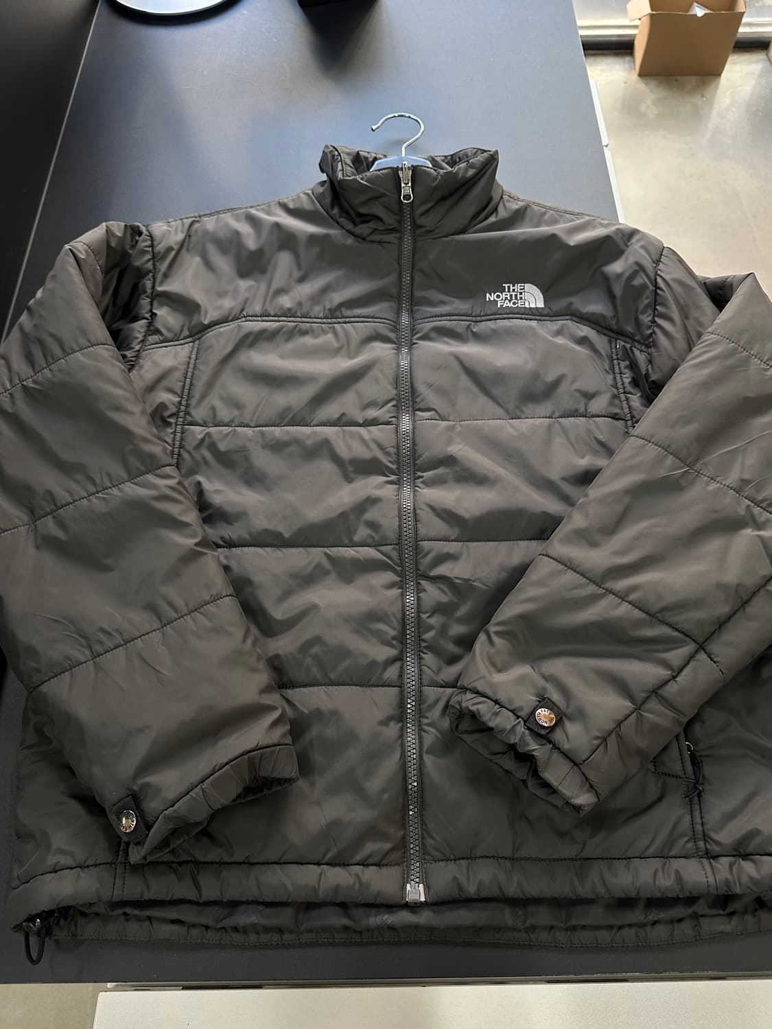 노스페이스 경량 패딩자켓 차콜 상품이미지7