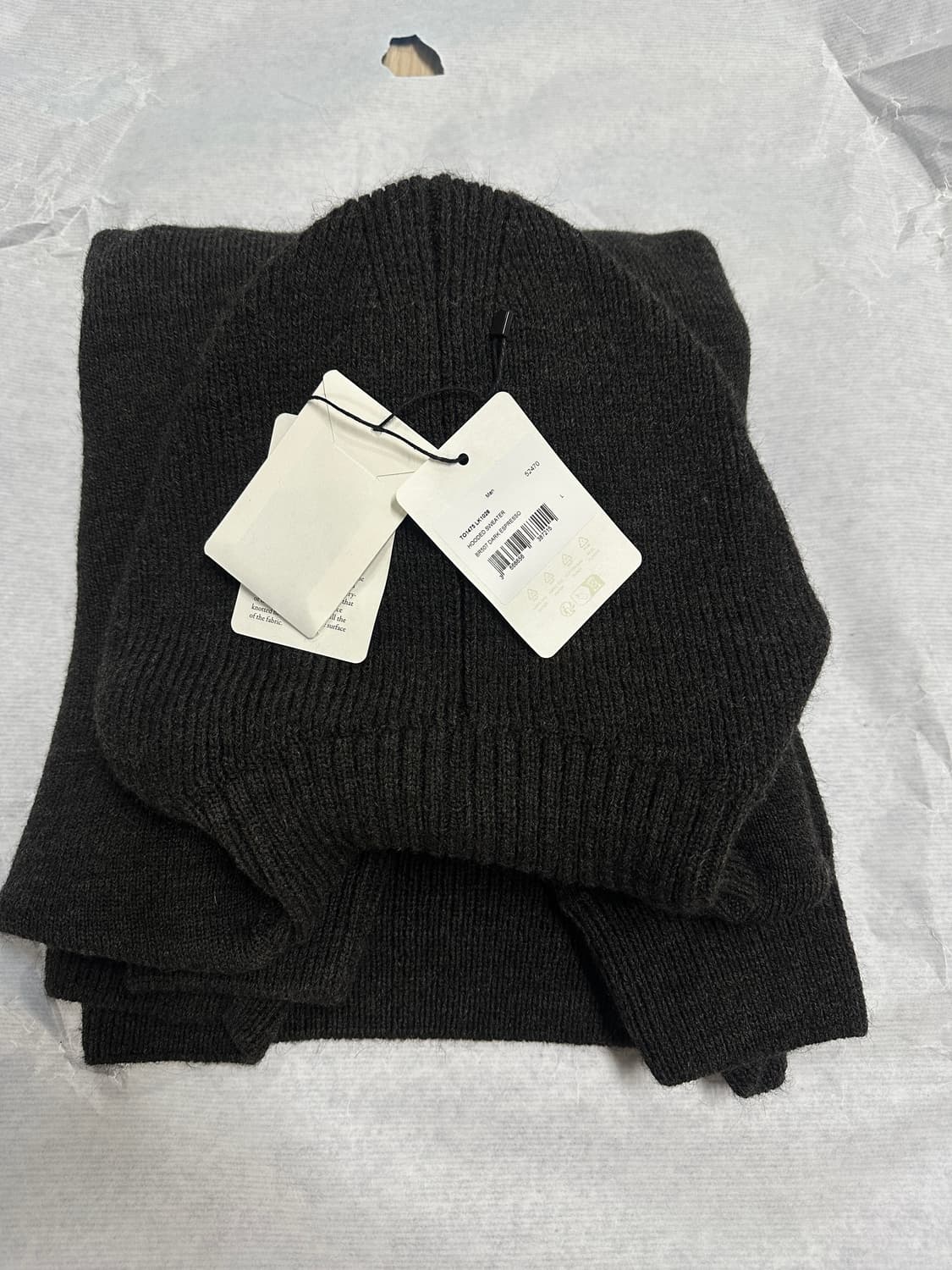 (L) 르메르 후드 니트 에스프레소 상품이미지3