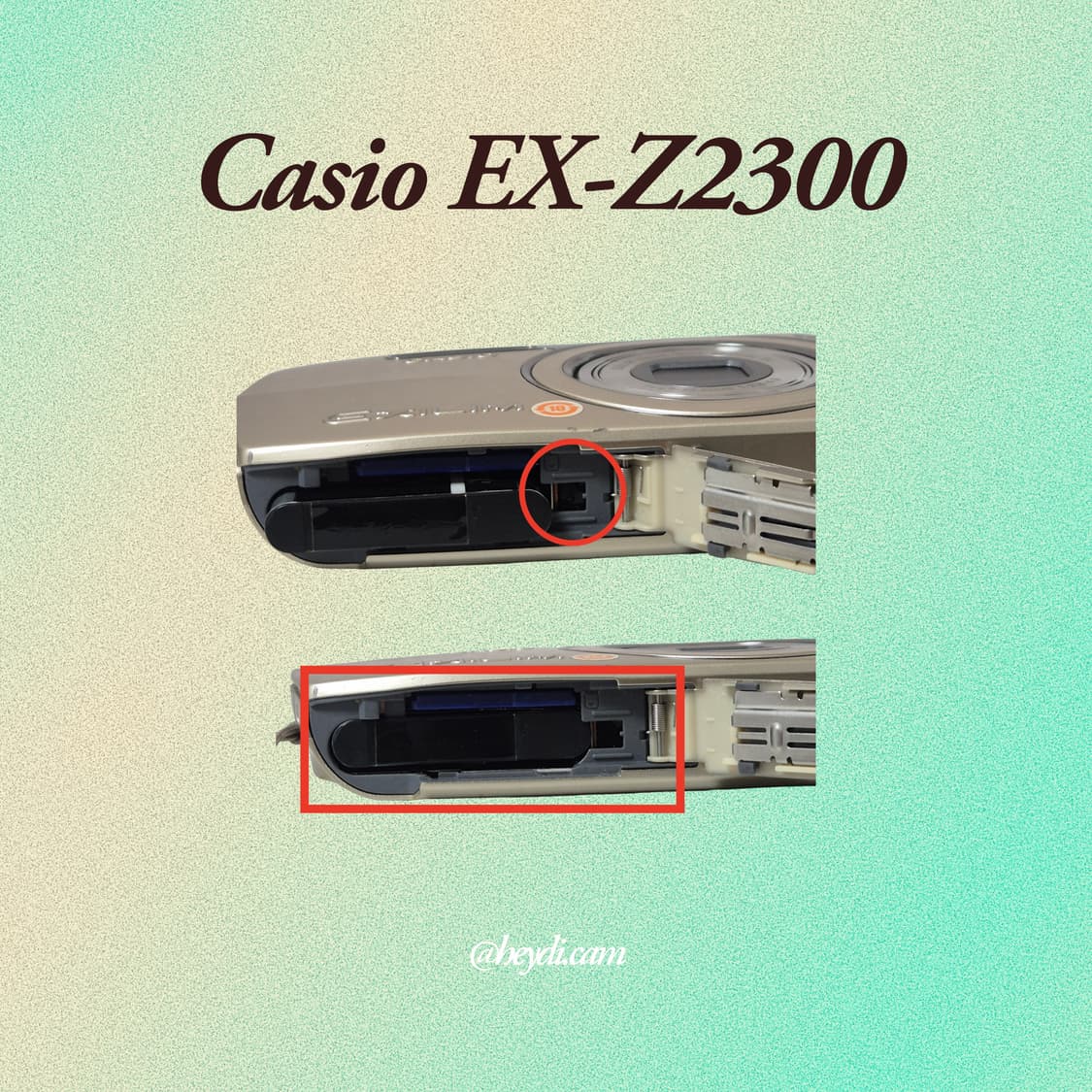 (로제, 모카, 아일릿) 카시오 엑슬림 z2300 골드 상품이미지4