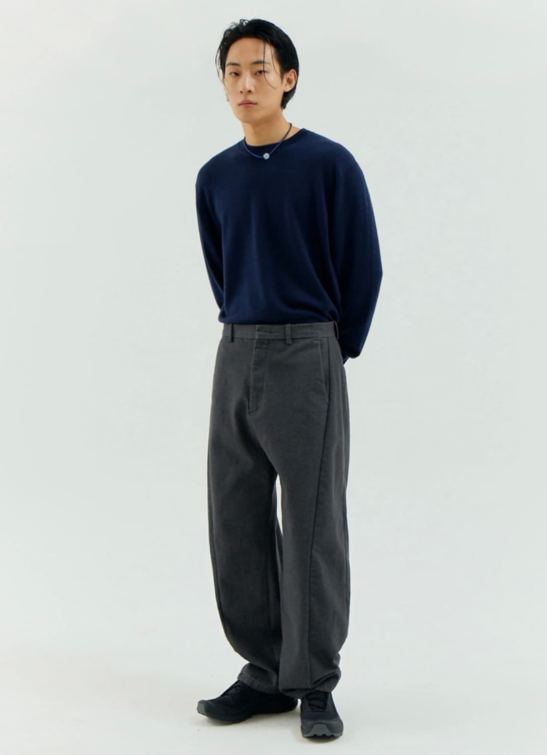 인템포무드 커브드 데님 팬츠 상품이미지5