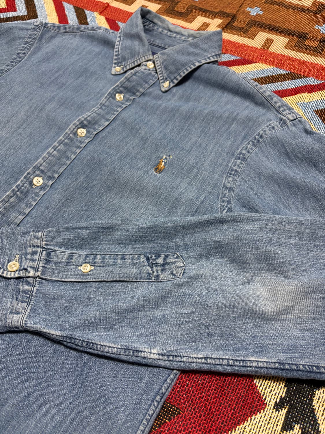 M) 폴로 랄프로렌 데님 셔츠 상품이미지2