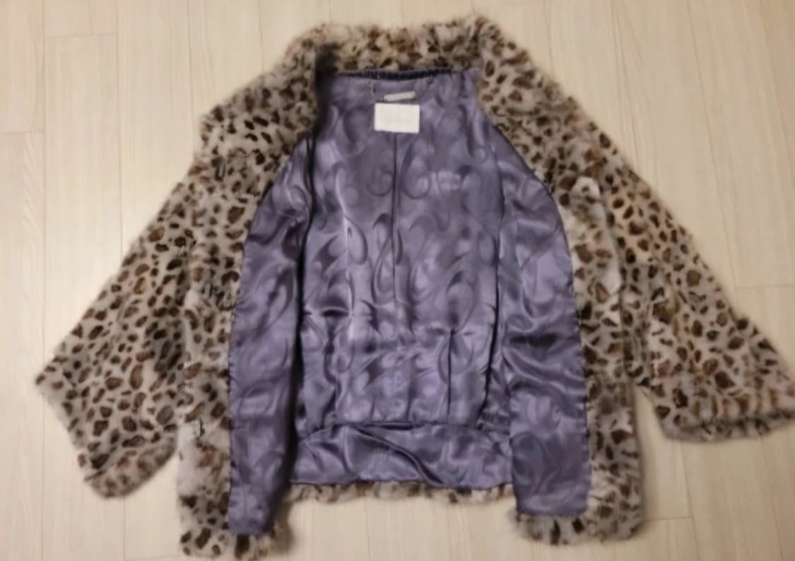 발렌시아 호피 고급밍크 상품이미지3