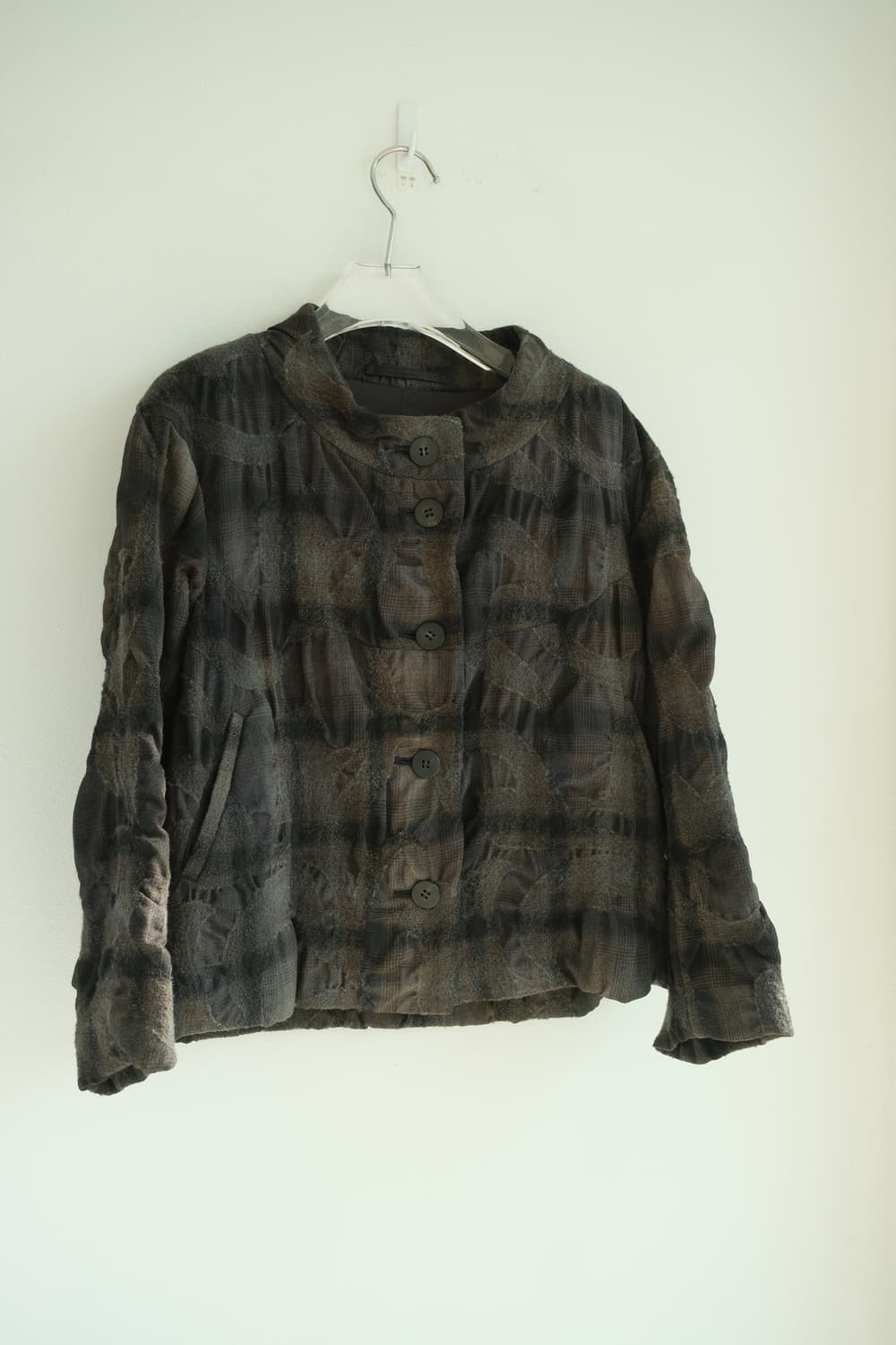 Shrunken check jacket 상품이미지6