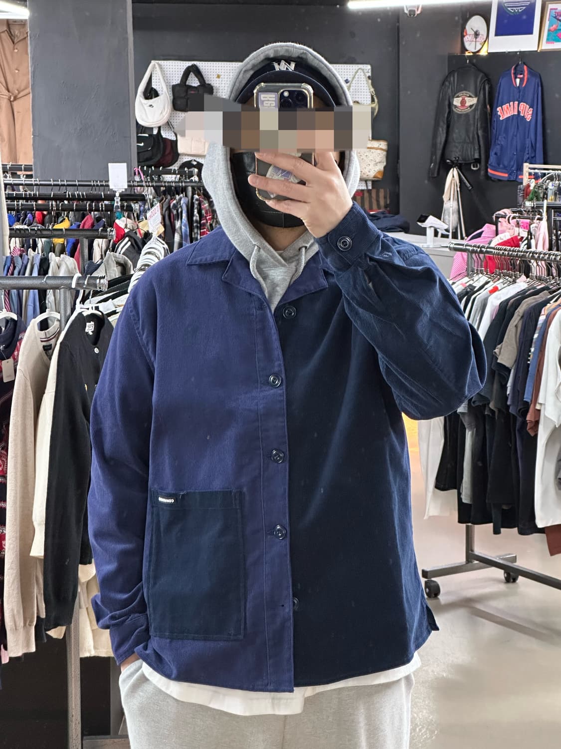 🔥컨버스 코듀로이 투톤 자켓🔥 상품이미지1