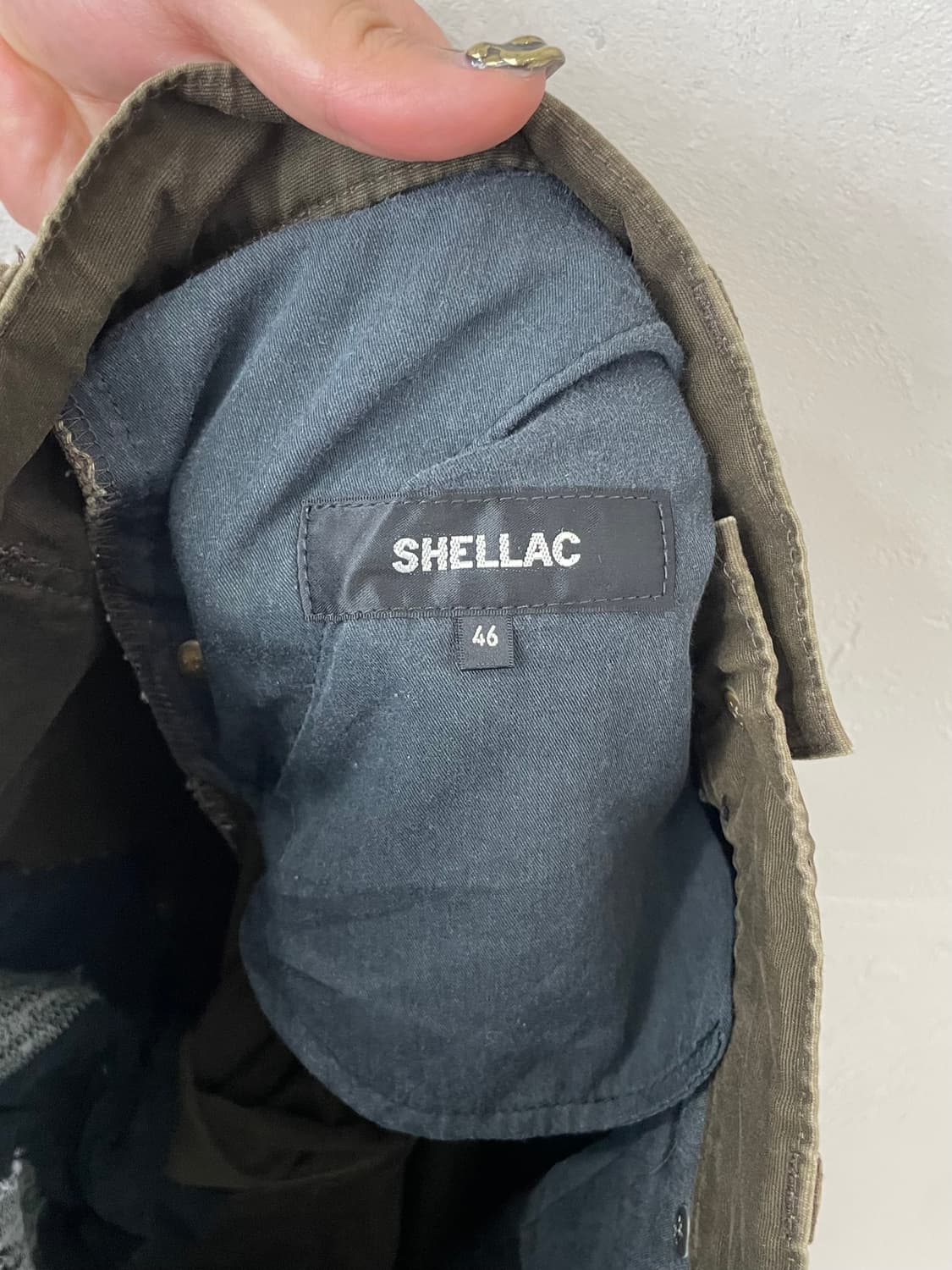 SHELLAC 하드 페이디드 부츠컷 카고 팬츠 상품이미지6