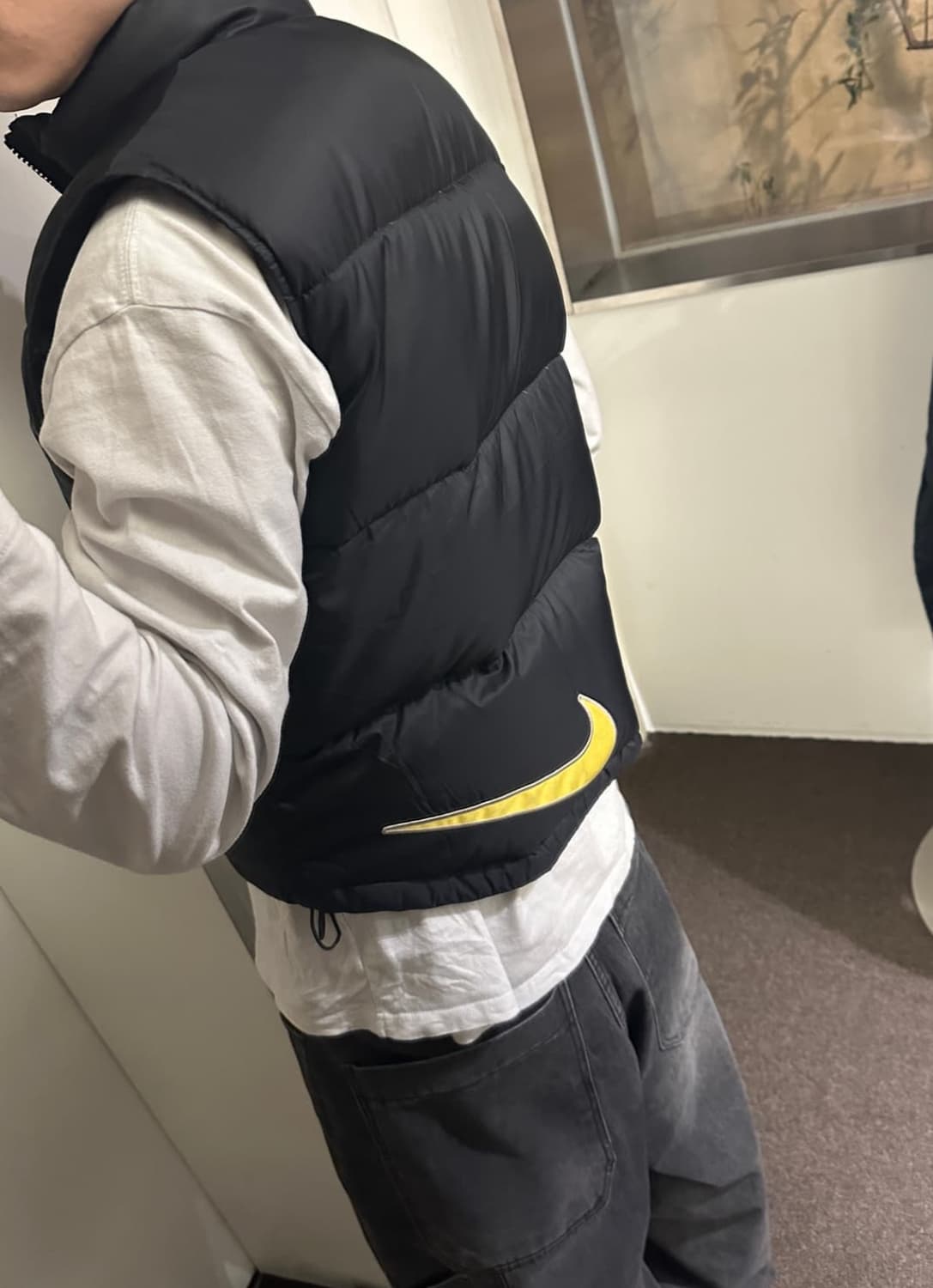 L)나이키 빅스우시 조끼 패딩 상품이미지2