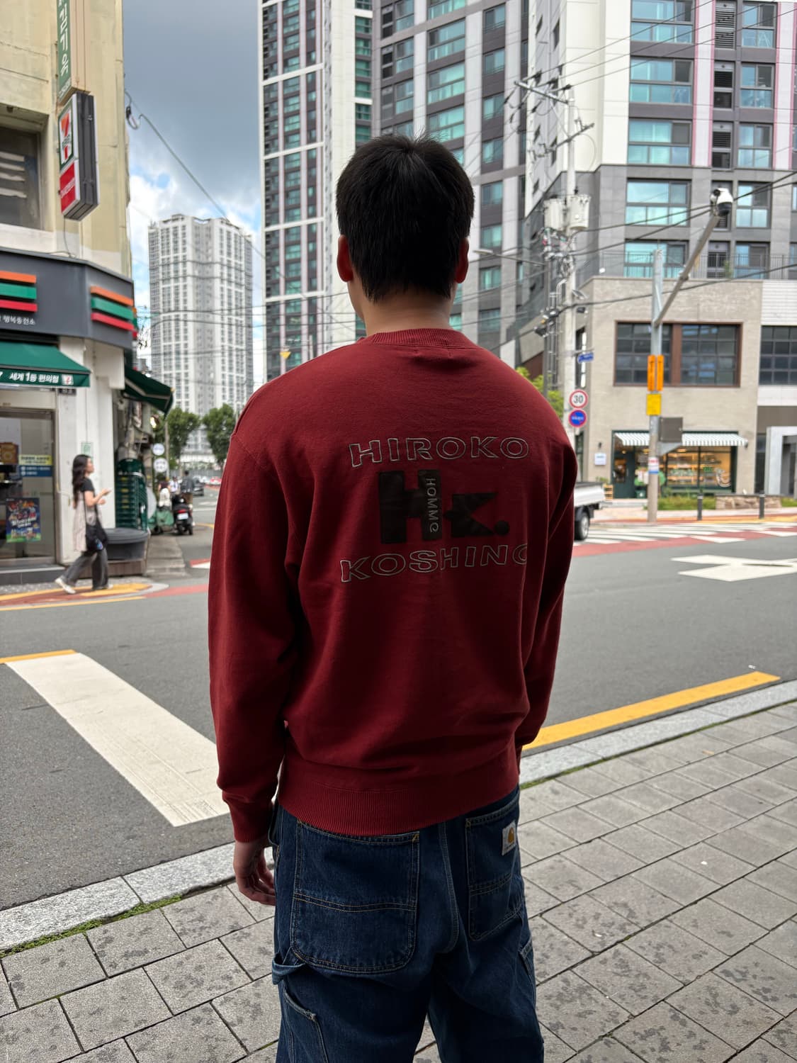 90s Hiroko Koshino Homme 스웻셔츠 상품이미지4