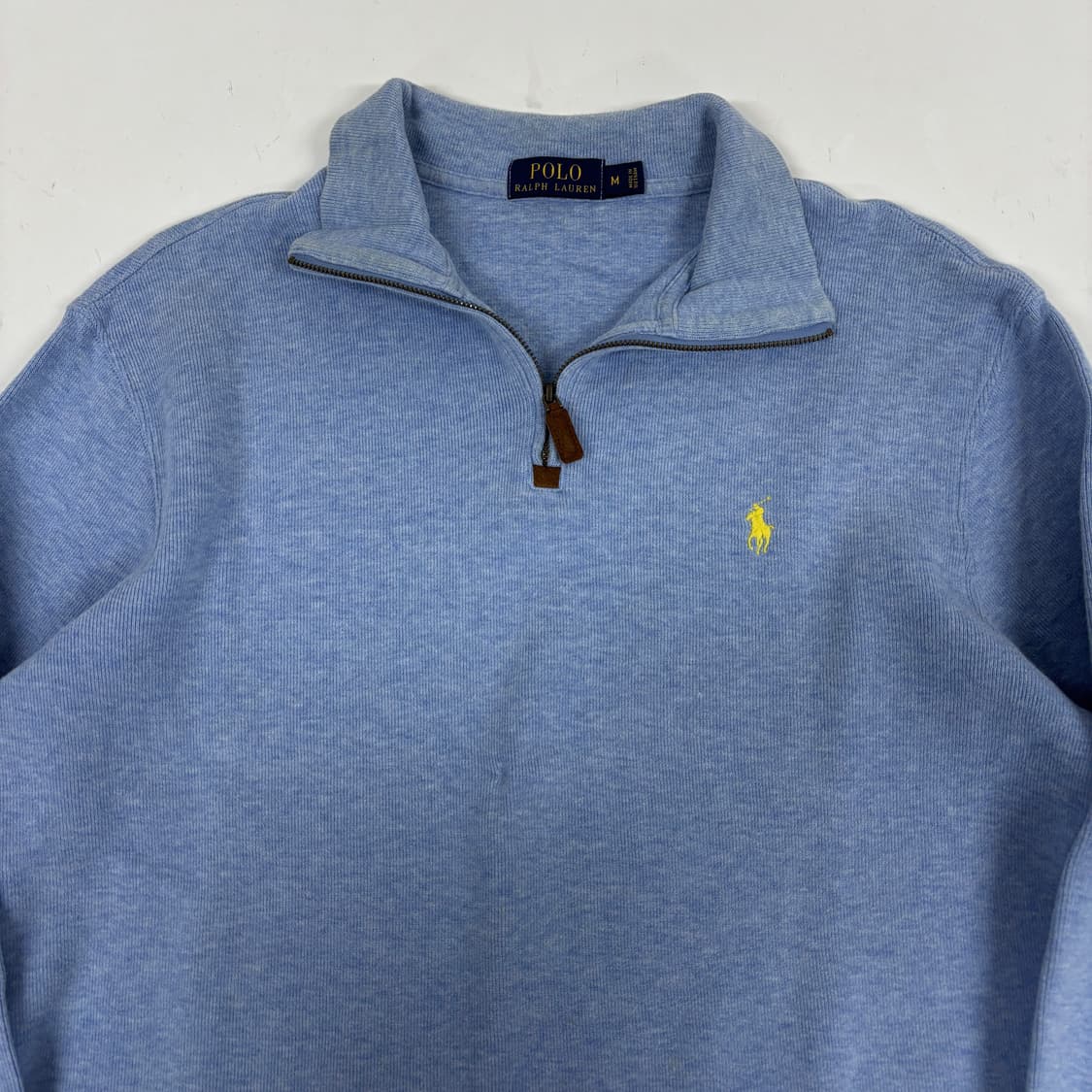 폴로 반집업 니트 상품이미지4