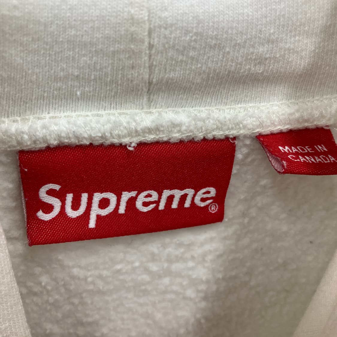 슈프림 16ss 코너 라벨 후드 스웨트셔츠 L 상품이미지3
