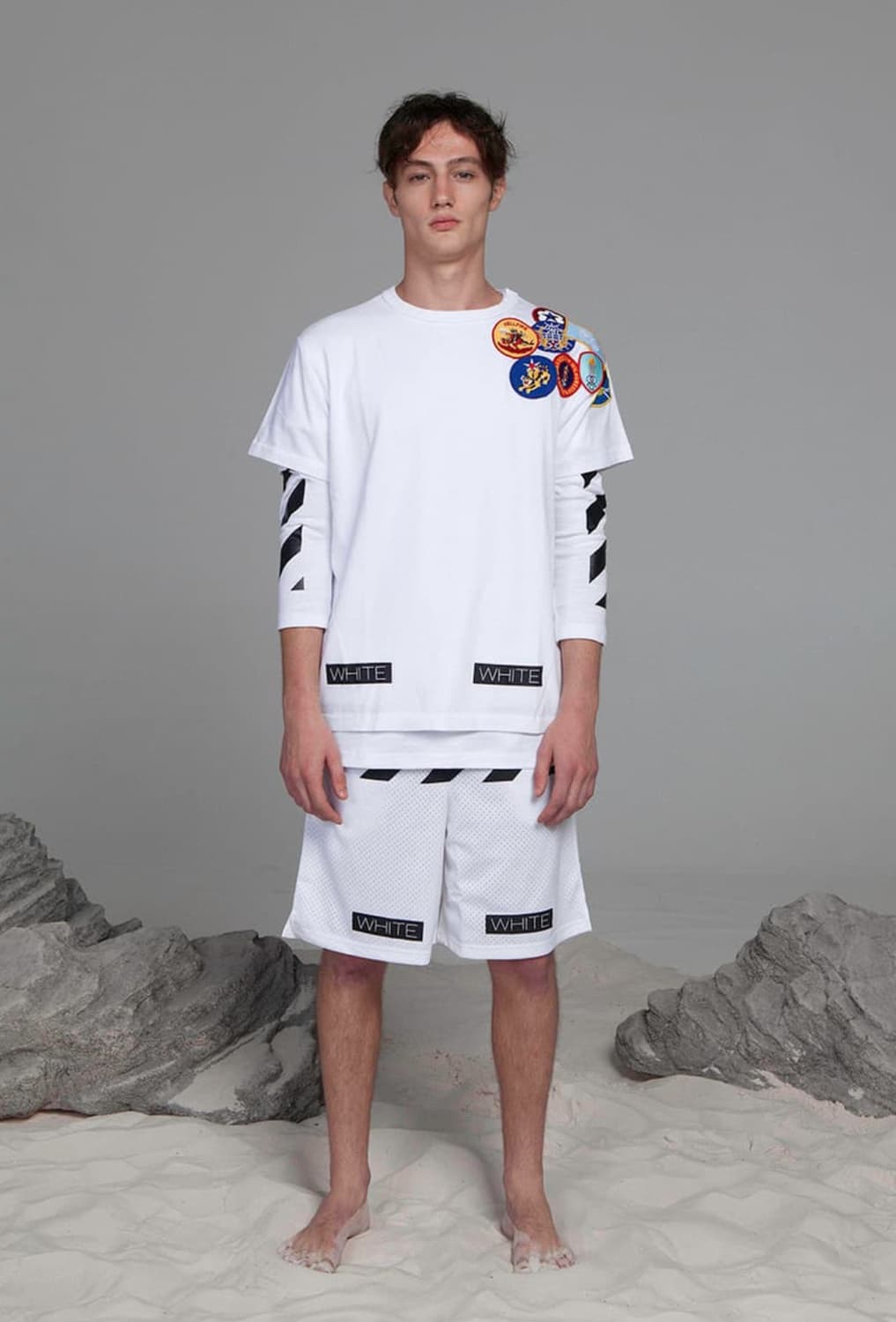 OFF-WHITE 오프화이트 숏팬츠(M 사이즈) 유니색스 상품이미지1