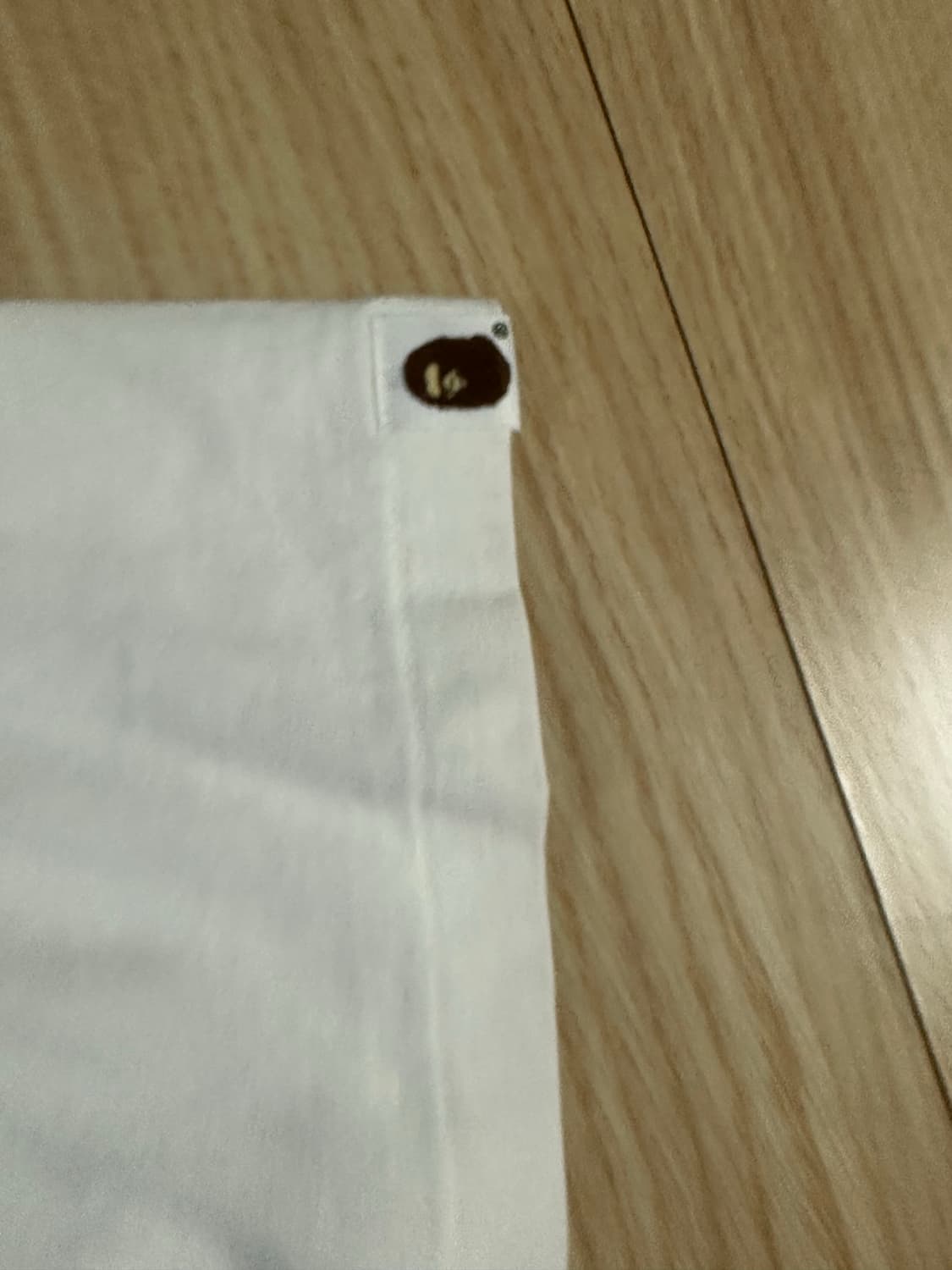 BAPE 베이프 플레임 에이프 반팔티 화이트 상품이미지4