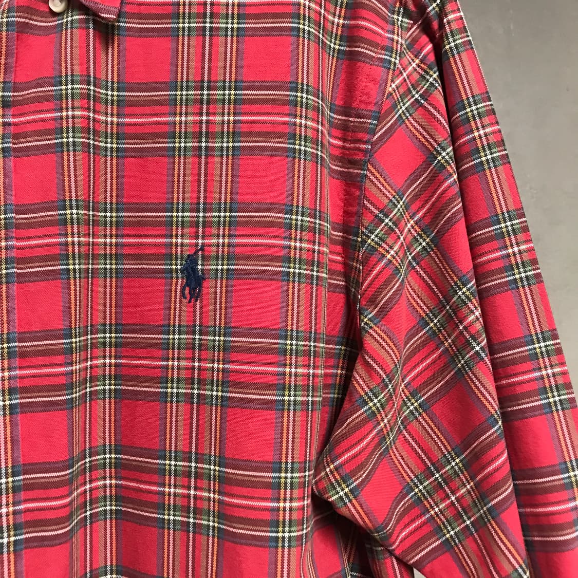폴로 랄프로렌 체크 셔츠 M 상품이미지4