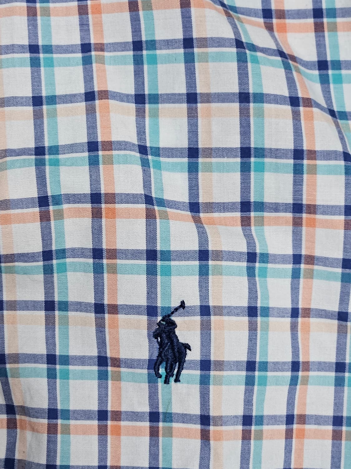 폴로 랄프로렌 체크 반팔 셔츠 상품이미지4