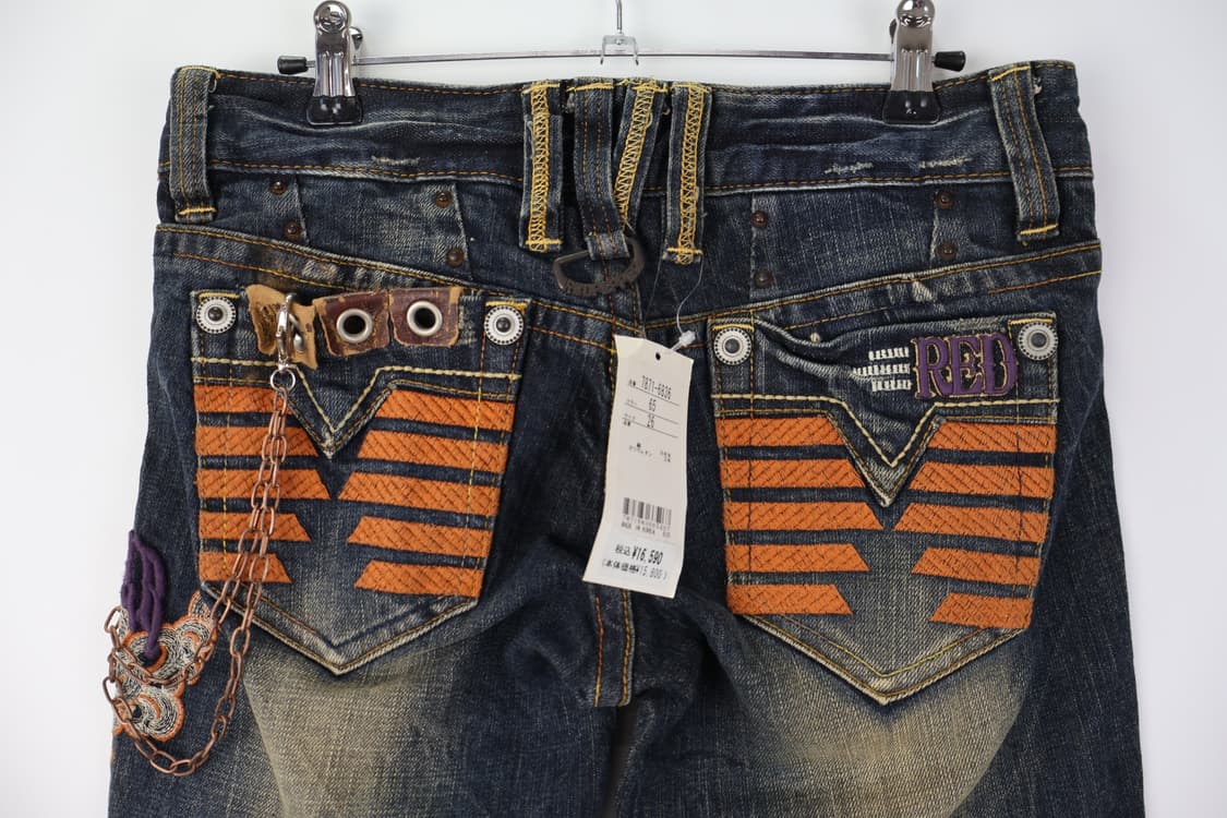 Red Pepper Detail Denim Jeans 상품이미지8