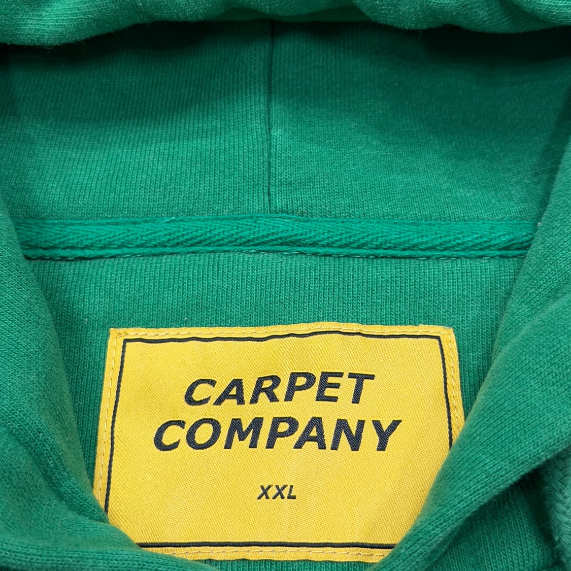 카펫 컴퍼니 프린팅 후드집업 자켓 그린 2XL 상품이미지4