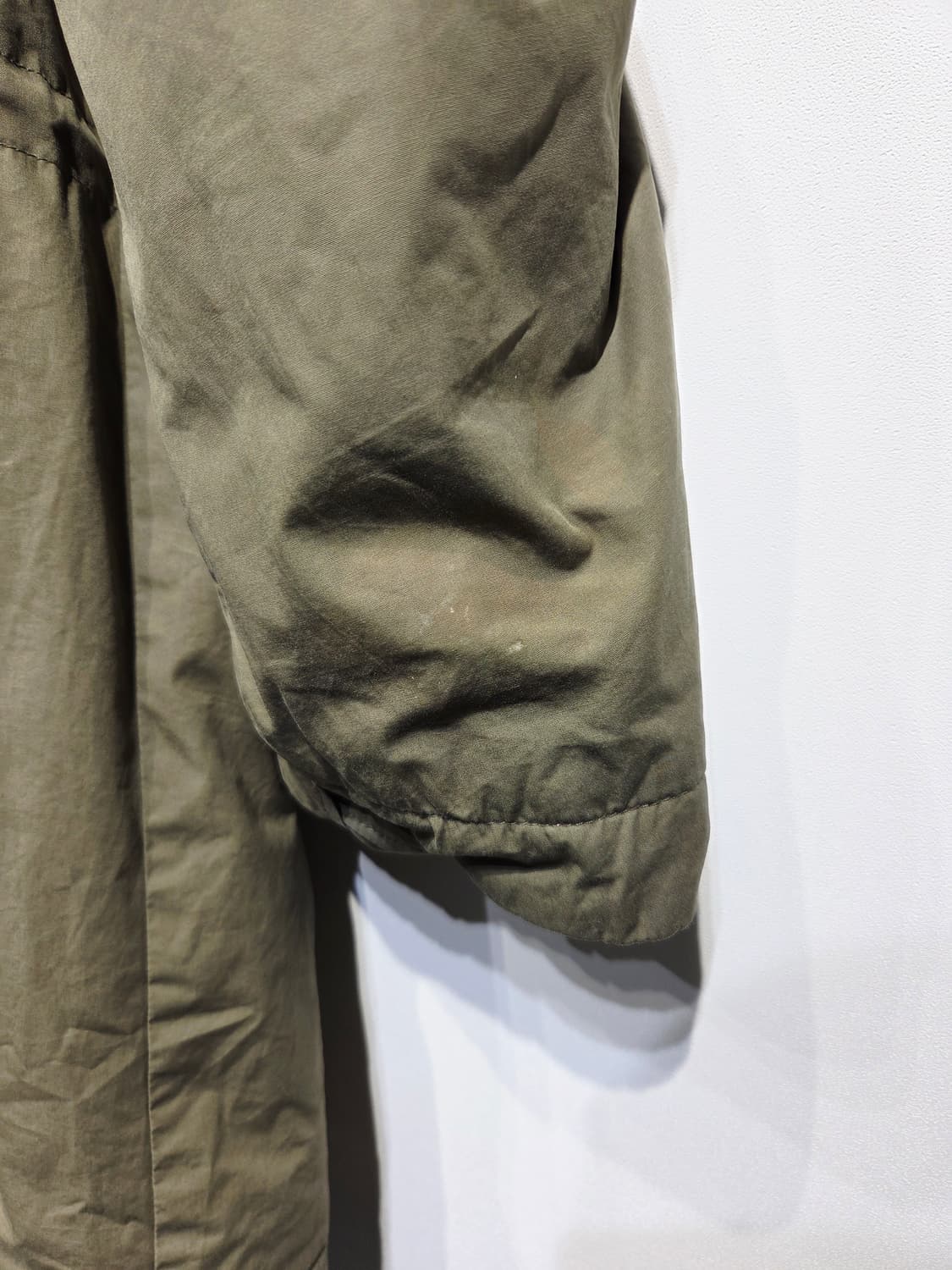 파르티멘토 카키 피시테일 코트 패딩_M 상품이미지6
