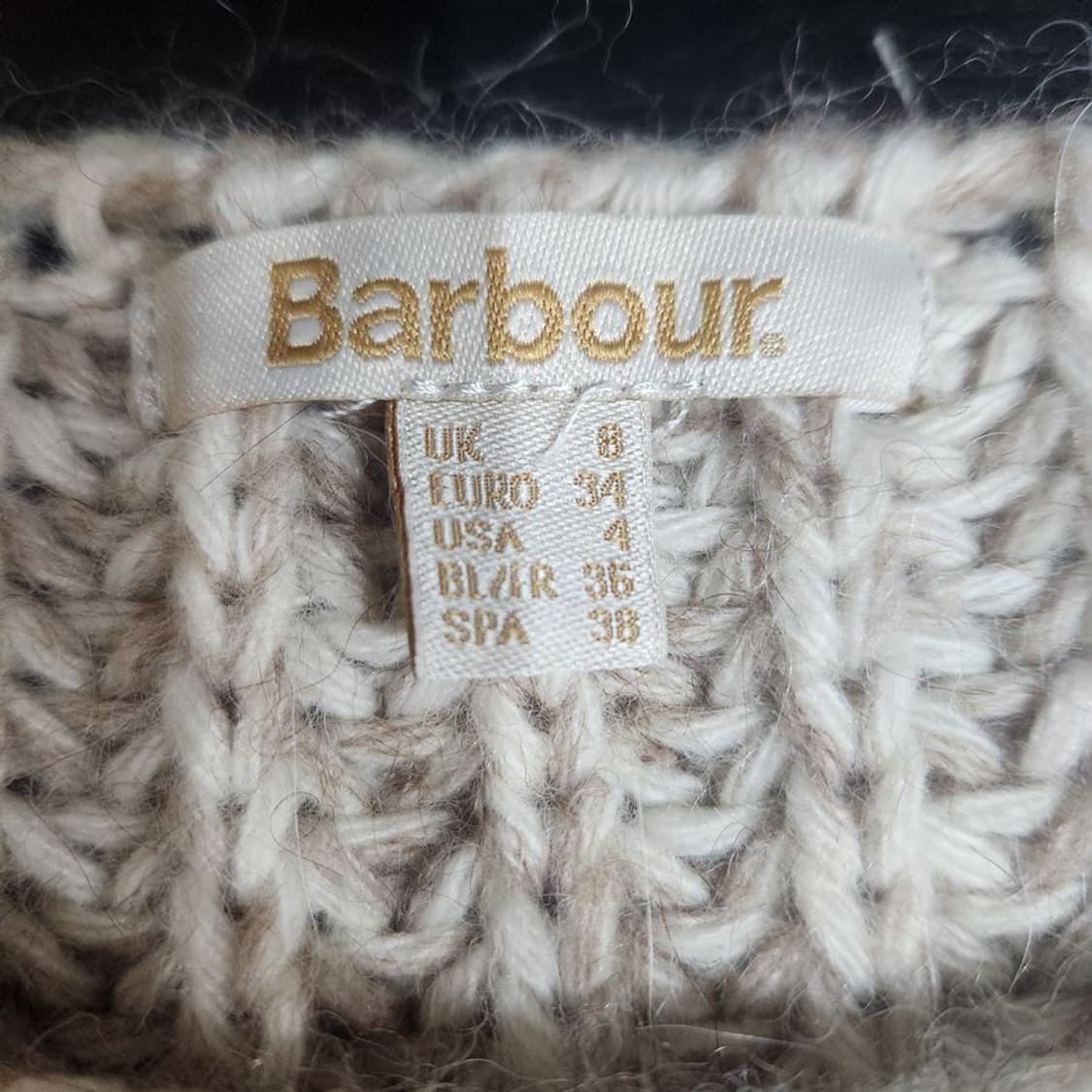 [여85]바버(Babour) 울캐시미어 니트[Y61-078] 상품이미지7